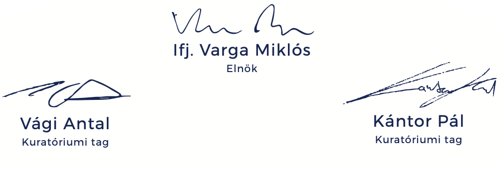 Aláírások